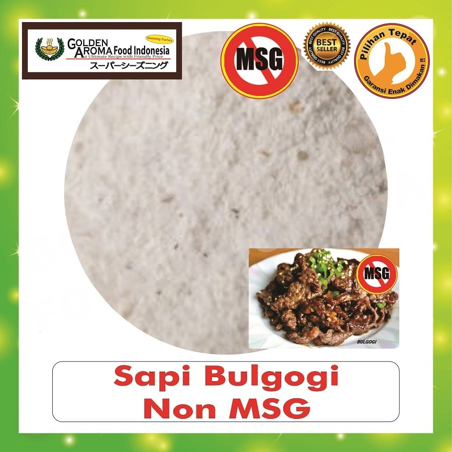 Bubuk Tabur Sapi Bulgogi Korea Seasoning Powder Korean Beef Bumbu Masak Instan Sebaguna Halal