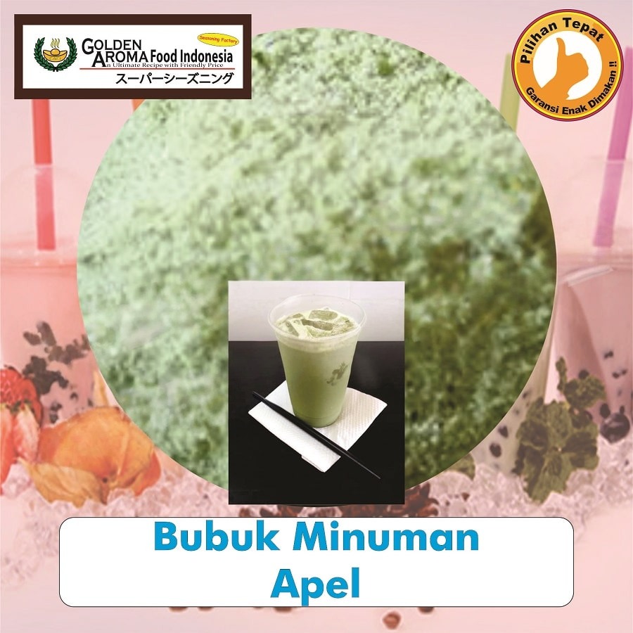 Bubuk Minuman Apel Drink Powder Apple Serbuk Serbaguna Instan Sebaguna Halal