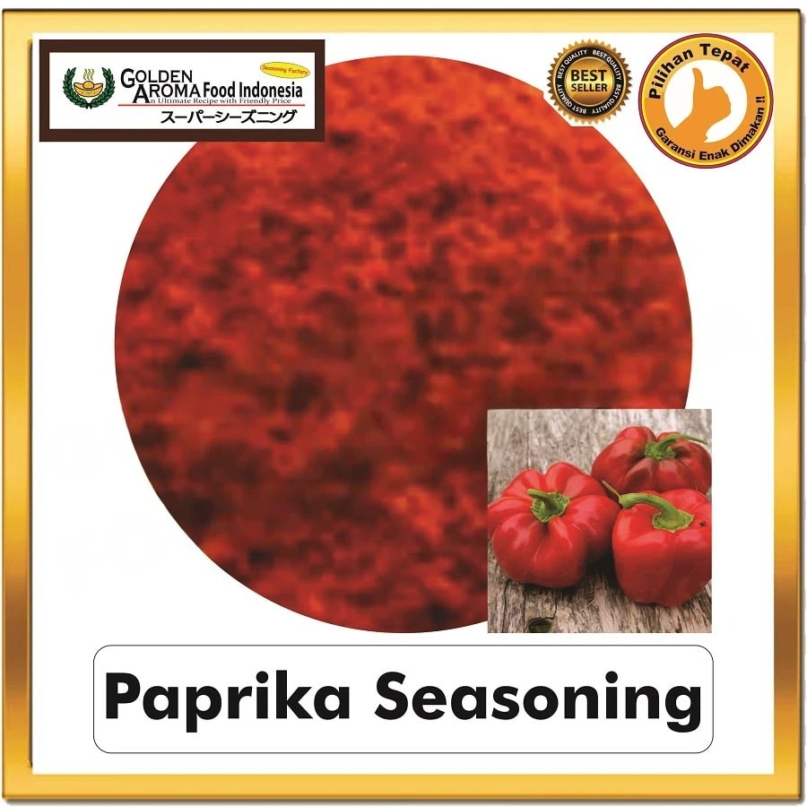 Bubuk Tabur Paprika Seasoning Powder Bumbu Instan Serbaguna Halal
