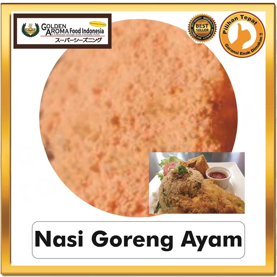 Bubuk Tabur Nasi Goreng Ayam Seasoning Powder Bumbu Instan Sebaguna Halal