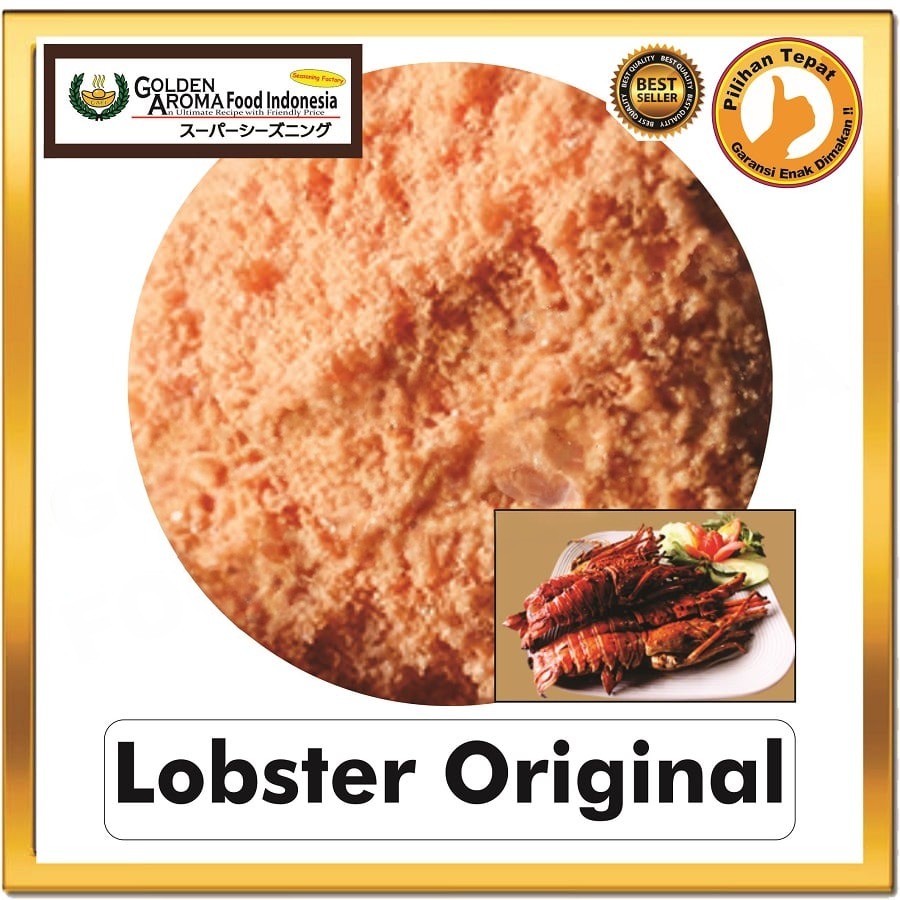 Bubuk Tabur Lobster Original Seasoning Powder Bumbu Masak Instan Sebaguna Halal