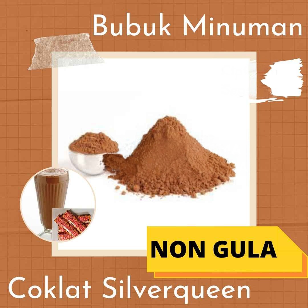 Bubuk Minuman Coklat Silverqueen Drink Powder Chocolate Serbuk Serbaguna Instan Sebaguna Halal