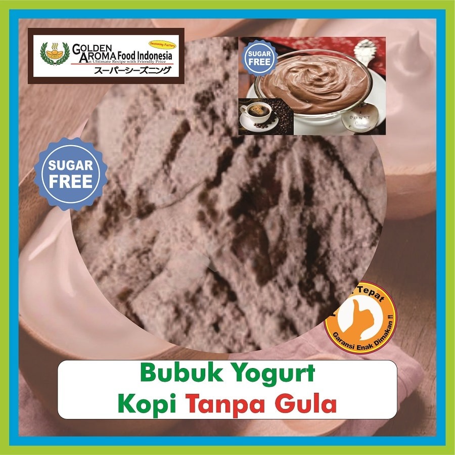 Bubuk Yogurt Kopi Drink Powder Yoghurt Coffee Serbuk Serbaguna Instan Sebaguna Halal