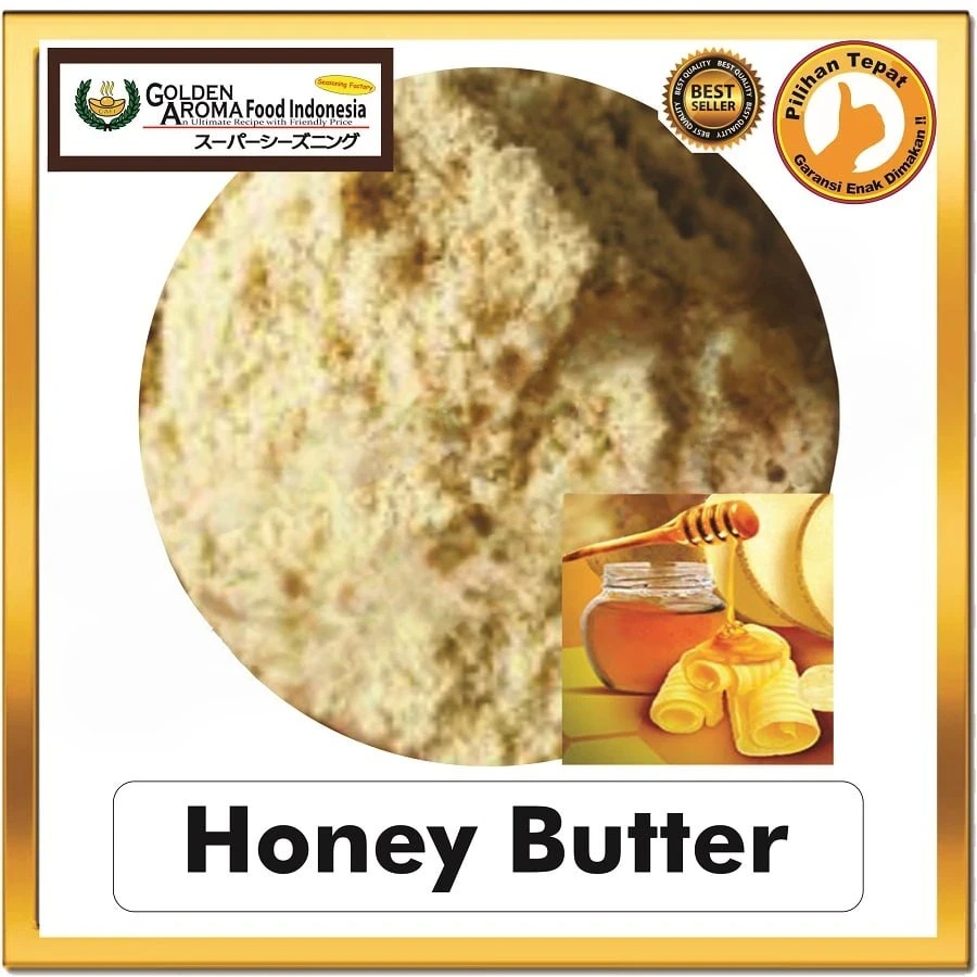 Bubuk Tabur Honey Butter Seasoning Powder Bumbu Madu Mentega Serbaguna Halal