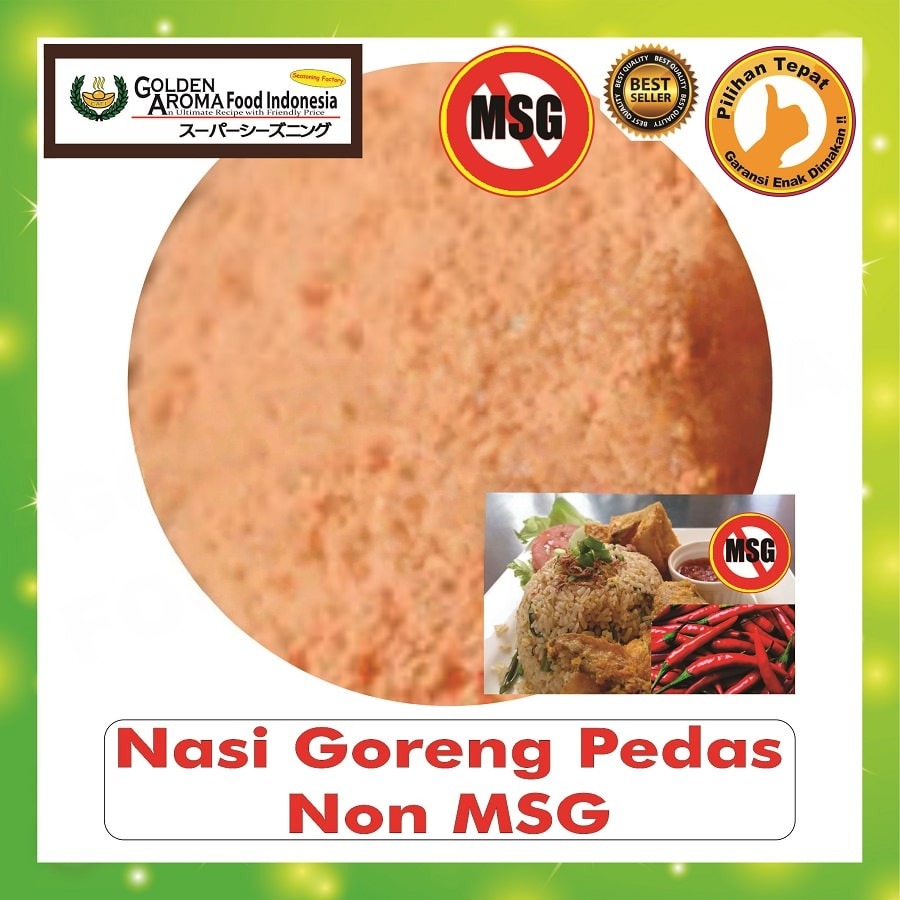 Bubuk Tabur Nasi Goreng Pedas Seasoning Powder Bumbu Masak Instan Sebaguna Halal