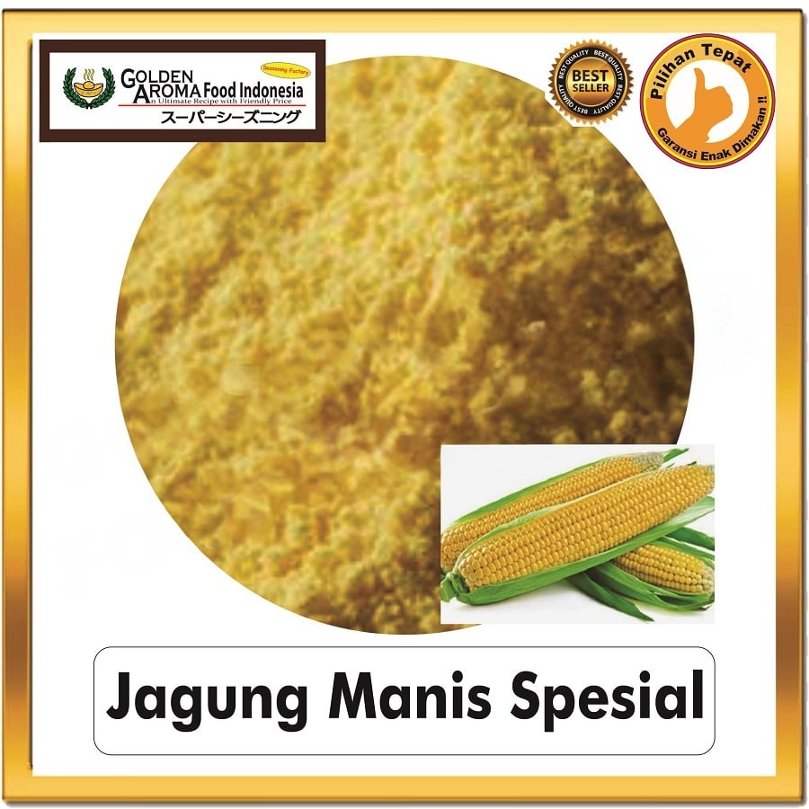 Bubuk Tabur Jagung Manis spesial Seasoning Powder Sweet Corn Special Bumbu Masak Instan Sebaguna Halal