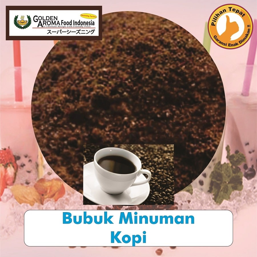 Bubuk Minuman Kopi Powder Drink Serbuk Instan Coffee Sebaguna Halal