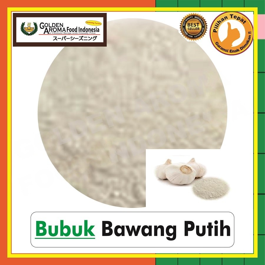 Bubuk Bawang Putih Tabur Garlic Powder Bumbu Rempah Murni Instan Serbaguna Halal