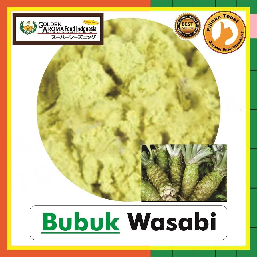 Bubuk Rempah Wasabi Jepang Spice Powder Bumbu Masak Serbaguna Instan Sebaguna Halal