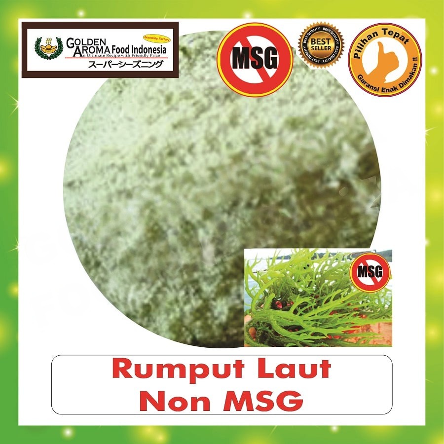BubukTabur Rumput Laut Seasoning Powder Seaweed Bumbu Masak Serbaguna Instan Sebaguna Halal