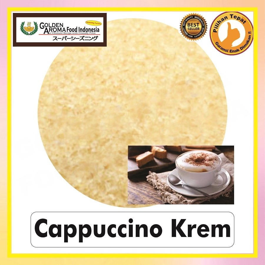 Bubuk Tabur Manis Cappucino Krem Seasoning Powder Bumbu Masak Serbaguna Instan Sebaguna Halal