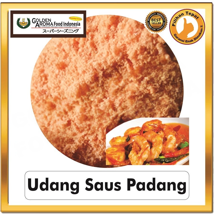 Bubuk Tabur Udang Saus Padang Seasoning Powder Bumbu Masak Instan Sebaguna Halal