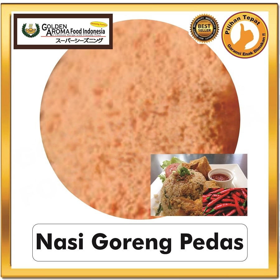 Bubuk Tabur Nasi Goreng Pedas Seasoning Powder Bumbu Masak Instan Sebaguna Halal