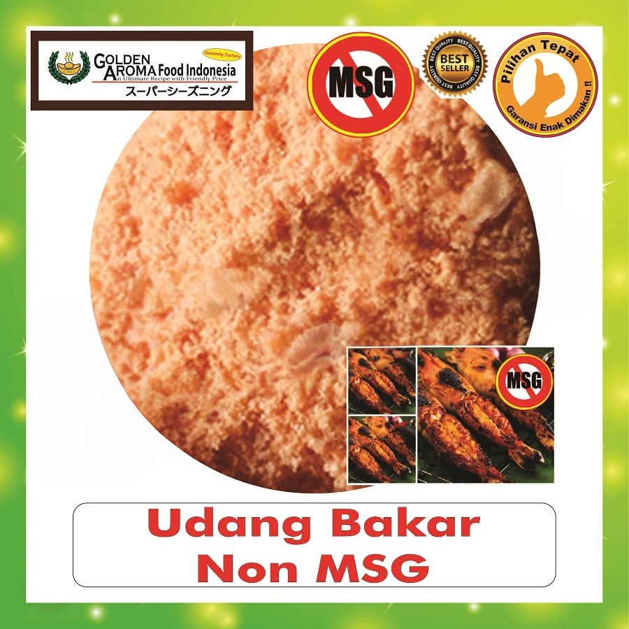 Bubuk Tabur Udang Bakar Seasoning Powder Grilled Prawn Bumbu Masak Serbaguna Instan Sebaguna Halal
