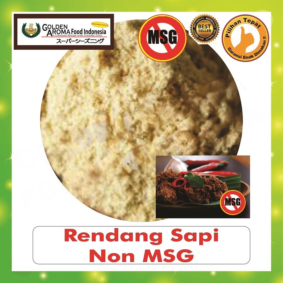 Bubuk Tabur Rendang Sapi Seasoning Powder Bumbu Masak Serbaguna Instan Sebaguna Halal