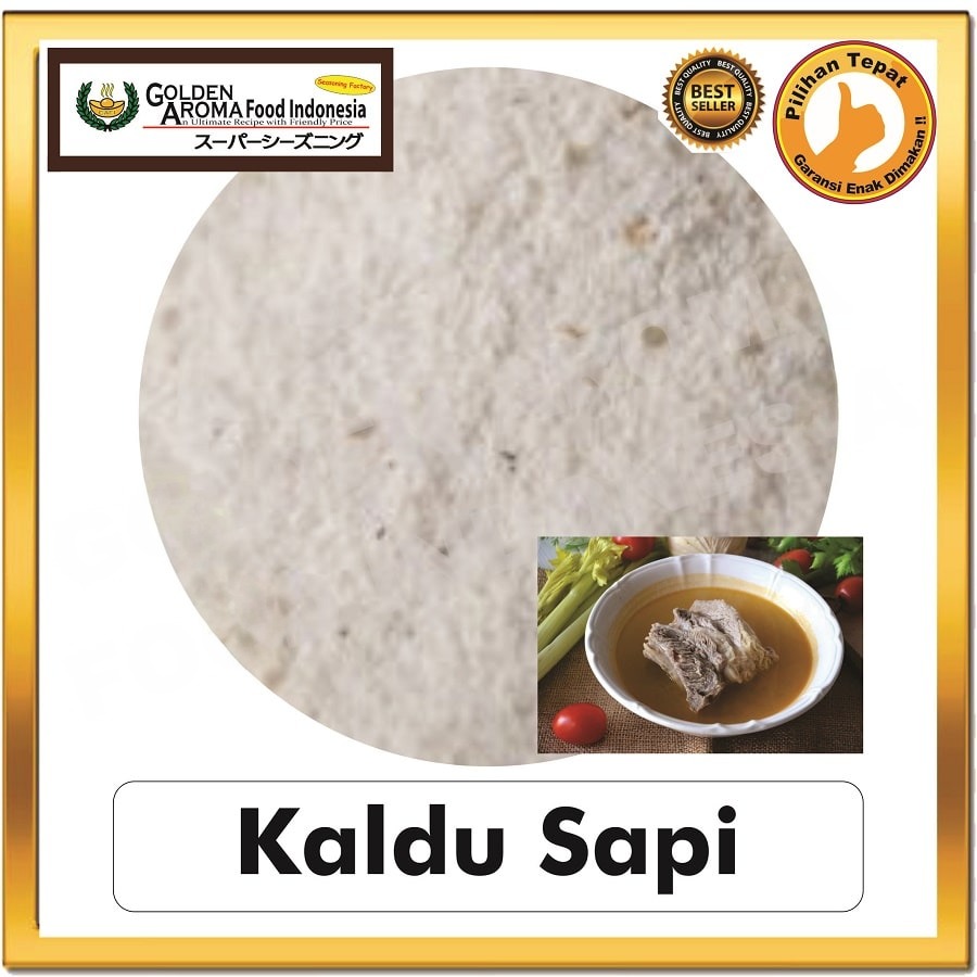 Bubuk Tabur Kaldu Sapi Seasoning Powder Bumbu Serbaguna Halal