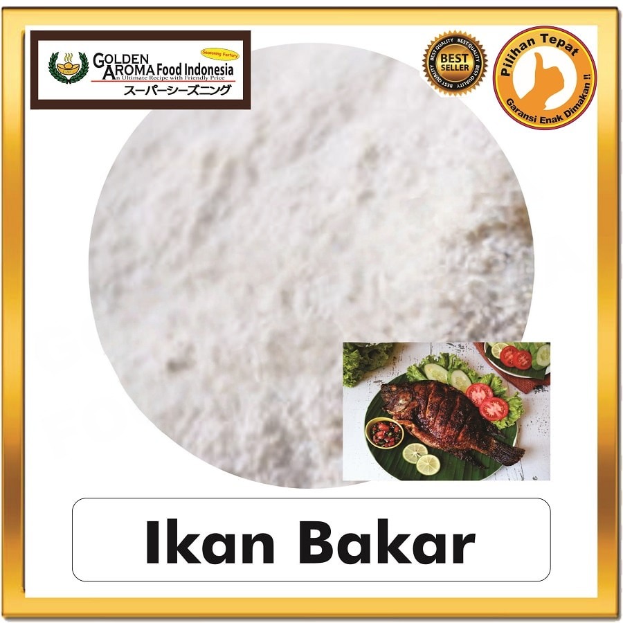 Bubuk Tabur Ikan Bakar Seasoning Powder Grilled Fish Bumbu Masak Instan Sebaguna Halal