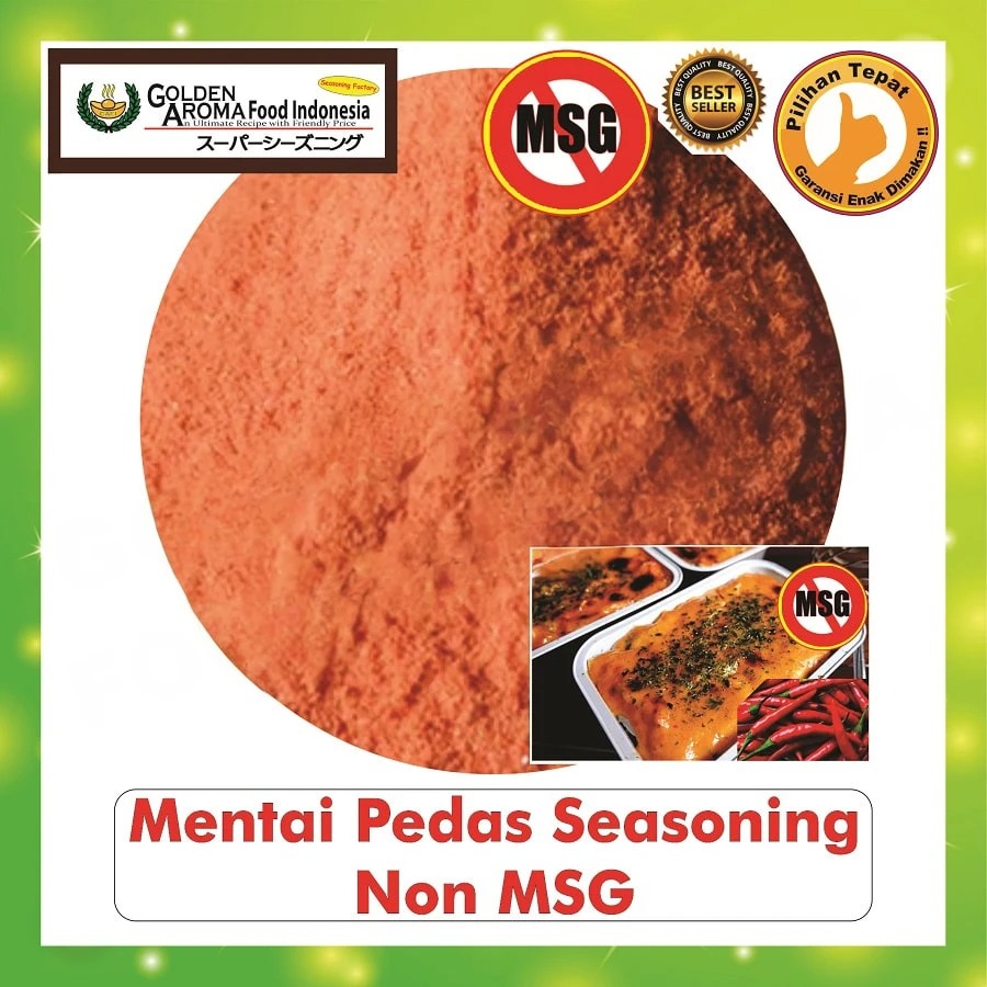 Bubuk Tabur Mentai Pedas Seasoning Powder Bumbu Serbaguna Halal