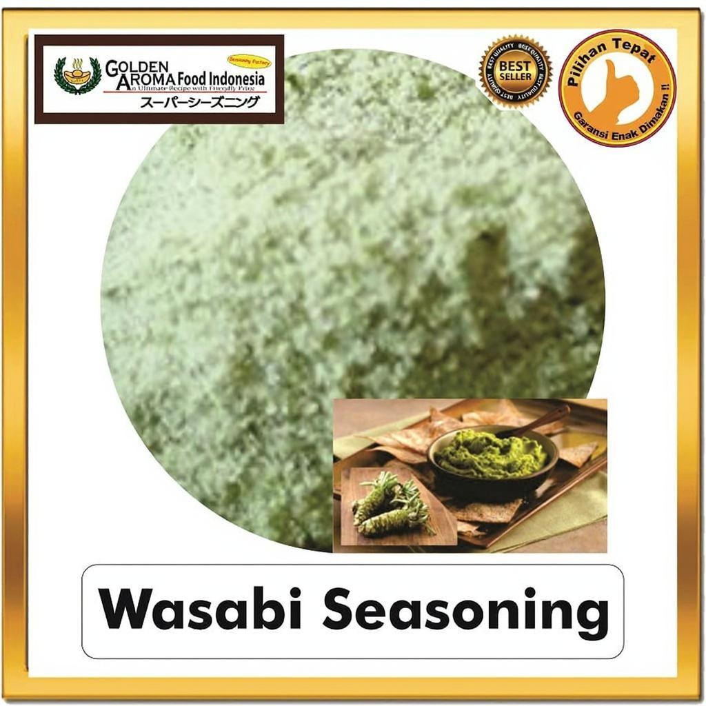 Bubuk Tabur Wasabi Seasoning Powder Bumbu Masak Instan Sebaguna Halal