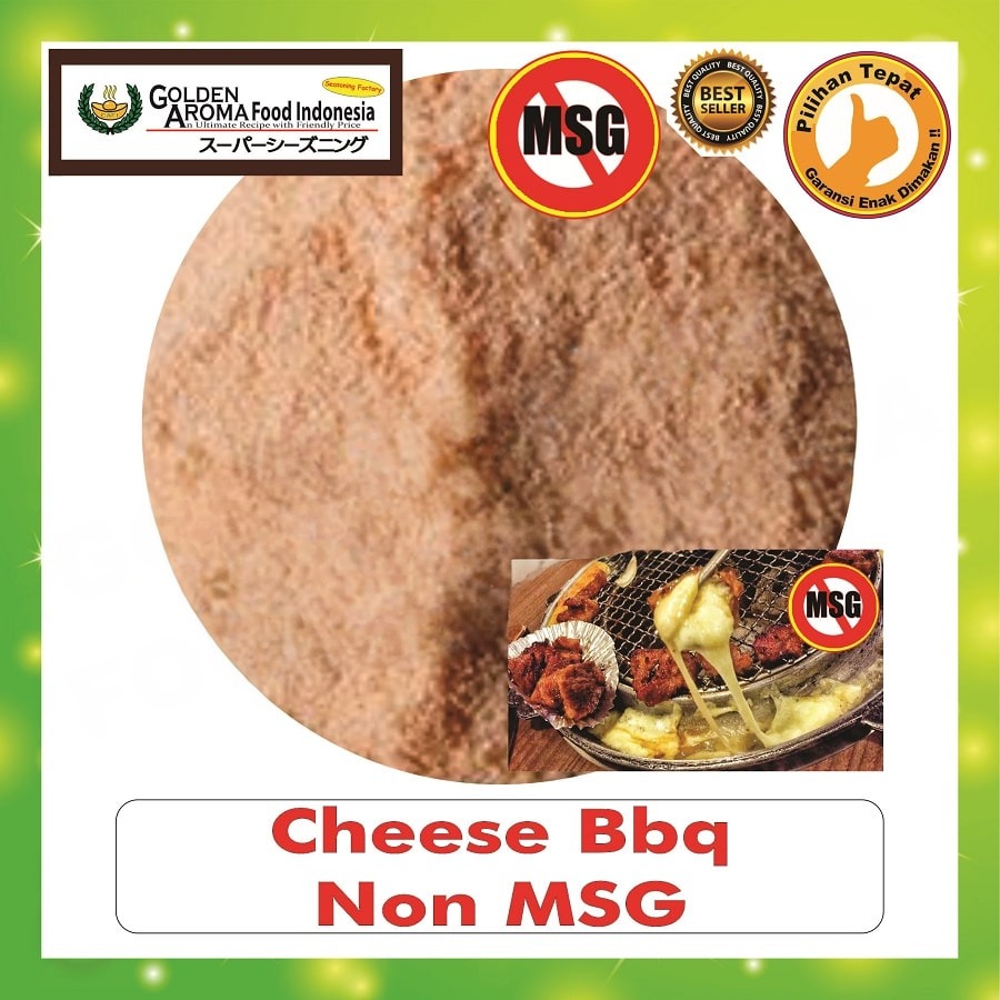 Bubuk Tabur BBQ Keju Seasoning Powder Cheese Barbeque Bumbu Masak Instan Sebaguna Halal