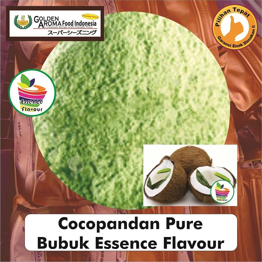 Bubuk Pure Cocopandan Murni Essence Powder Kelapa Pandan Flavour Masak Serbaguna Instan