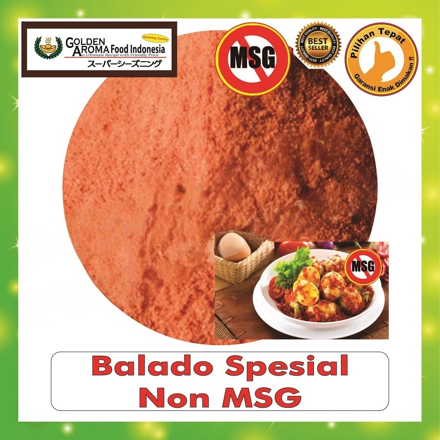 Bubuk Tabur Balado Spesial Seasoning Powder Bumbu Masak Instan Sebaguna Halal
