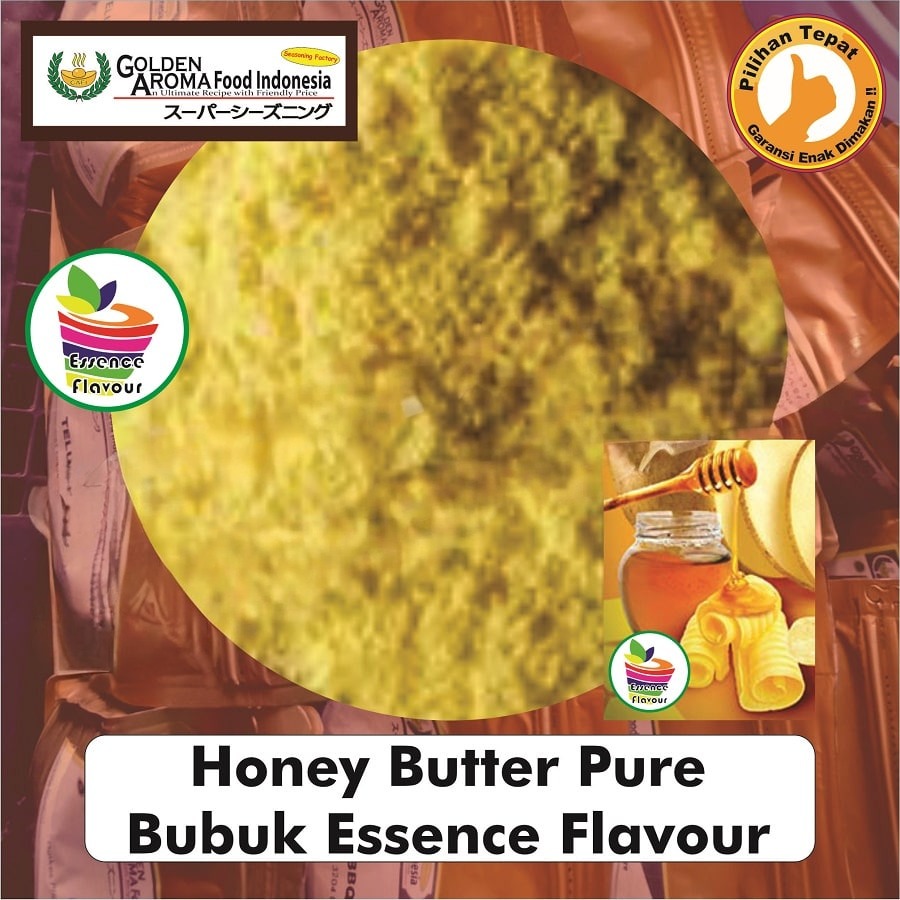 Bubuk Pure Madu Mentega Murni Essence Powder Honey Butter Flavour Masak Serbaguna Instan