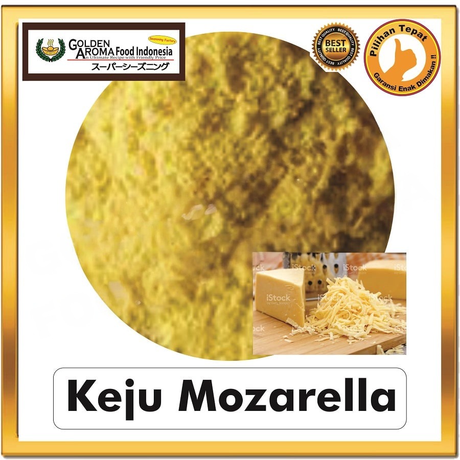 Bubuk Tabur Keju Mozarella Seasoning Powder Cheese Bumbu Masak Serbaguna Instan Sebaguna Halal