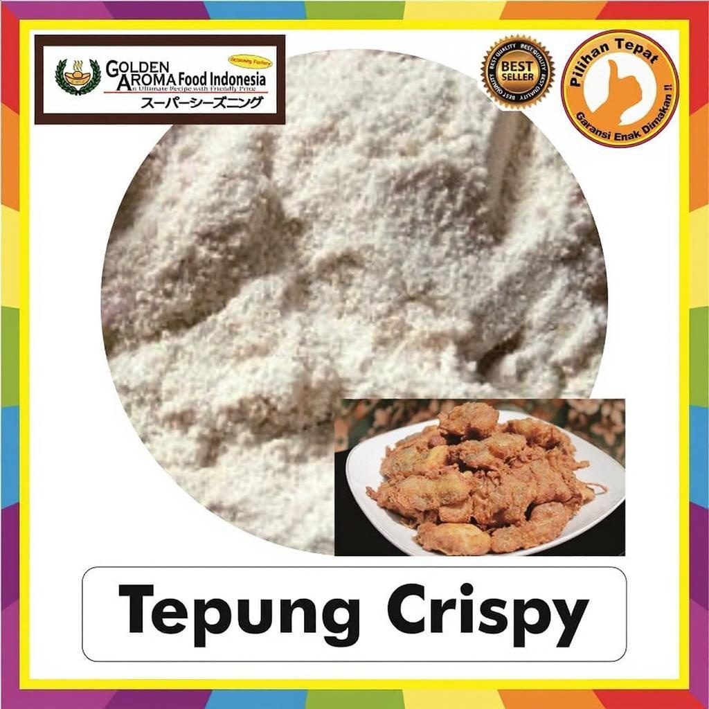 Tepung Bumbu Crispy Ayam Gurih Enak Murah Halal Fried Chicken
