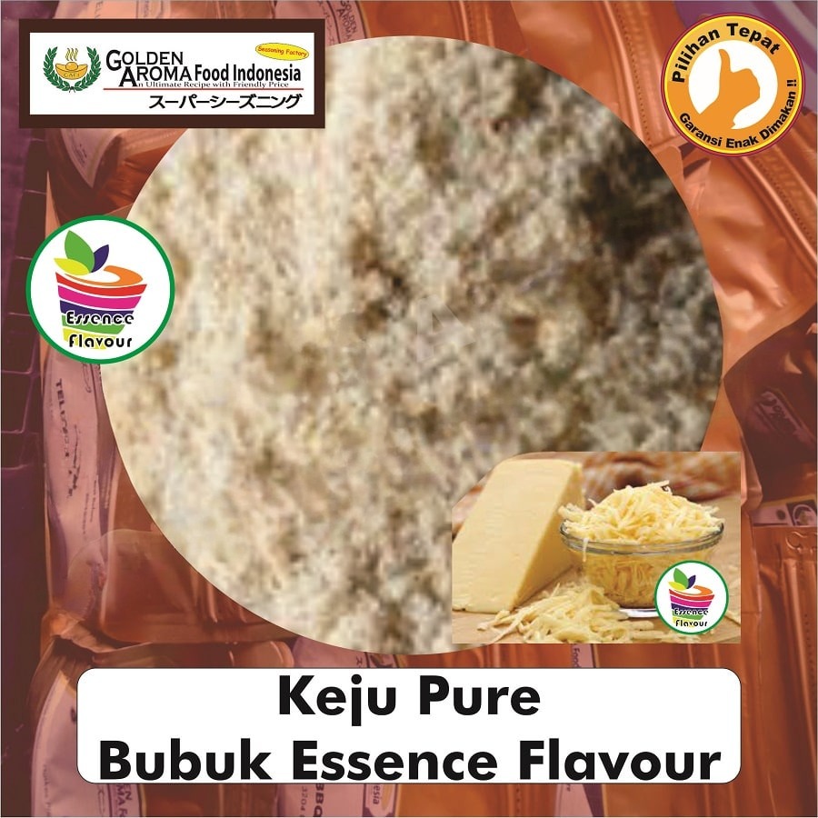 Bubuk Pure Keju Murni Essence Powder Cheesse Flavour Masak Serbaguna Instan