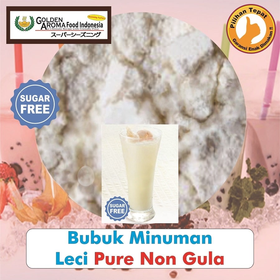 Bubuk Minuman Leci Powder Bumbu Instan Serbaguna Halal