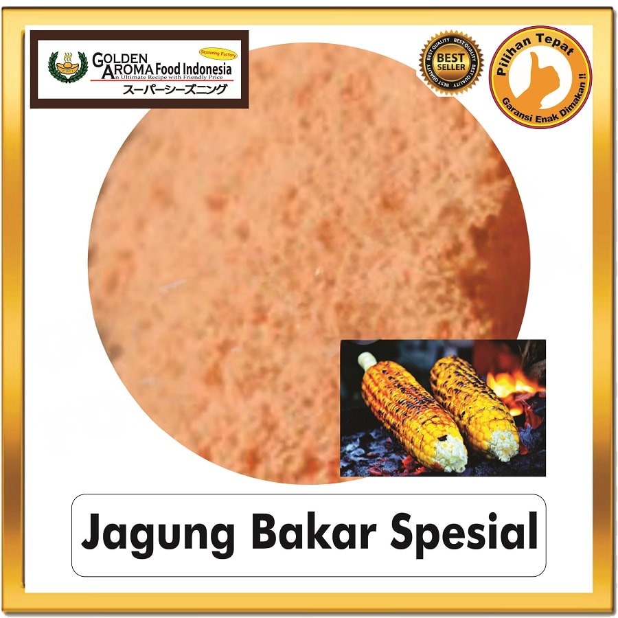 BubukTabur Jagung Bakar Spesial Seasoning Powder Roasted Corn Special Bumbu Masak Serbaguna Instan Sebaguna Halal