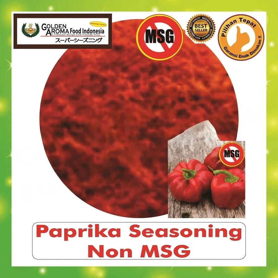 Bubuk Tabur Paprika Seasoning Powder Bumbu Instan Serbaguna Halal