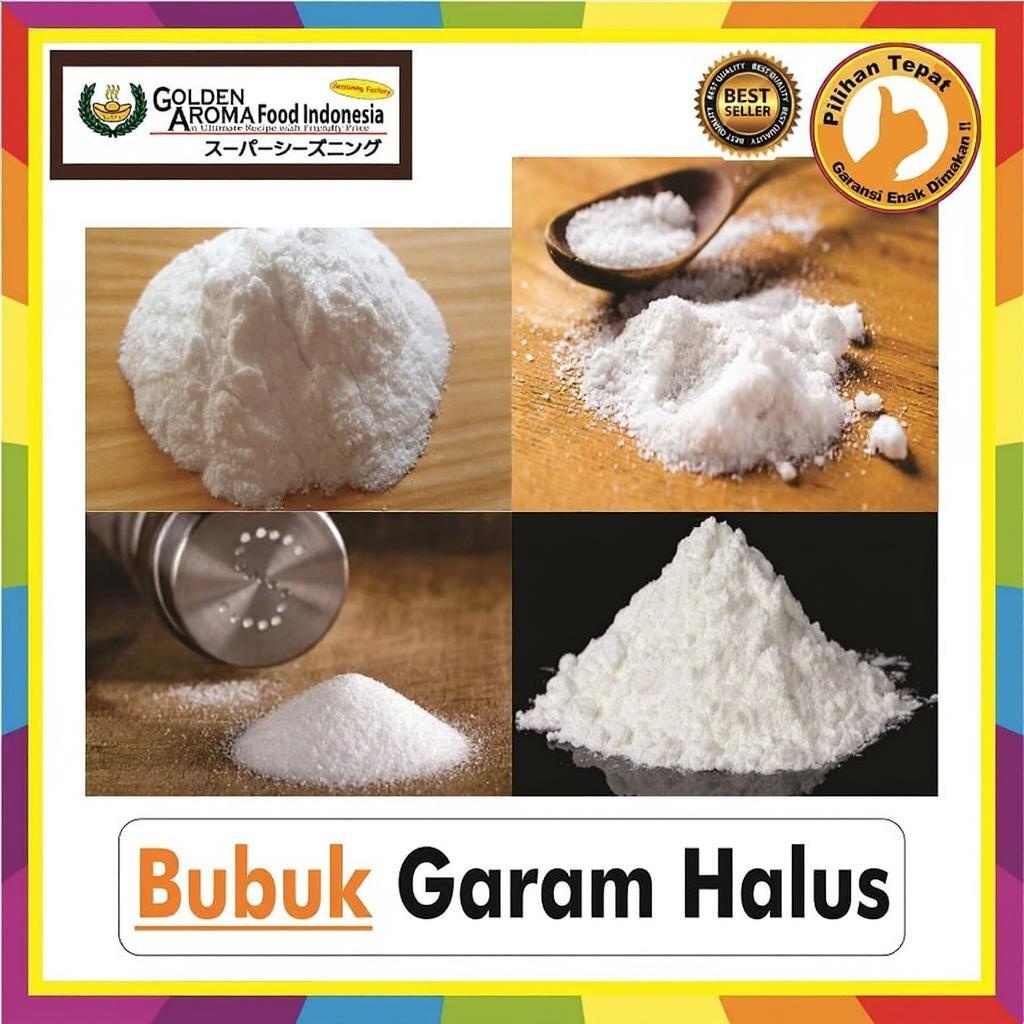 Bubuk Garam Halus, Salt Powder Bumbu Masak Serbaguna Instan