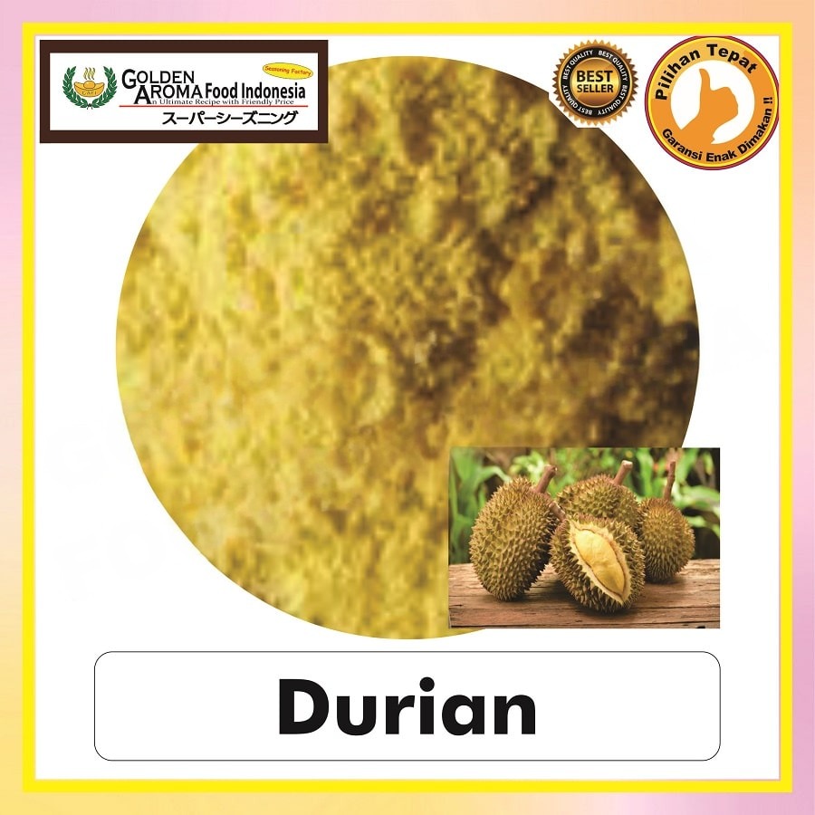 Bubuk Tabur Manis Durian Seasoning Powder Sweet Bumbu Masak Instan Sebaguna Halal