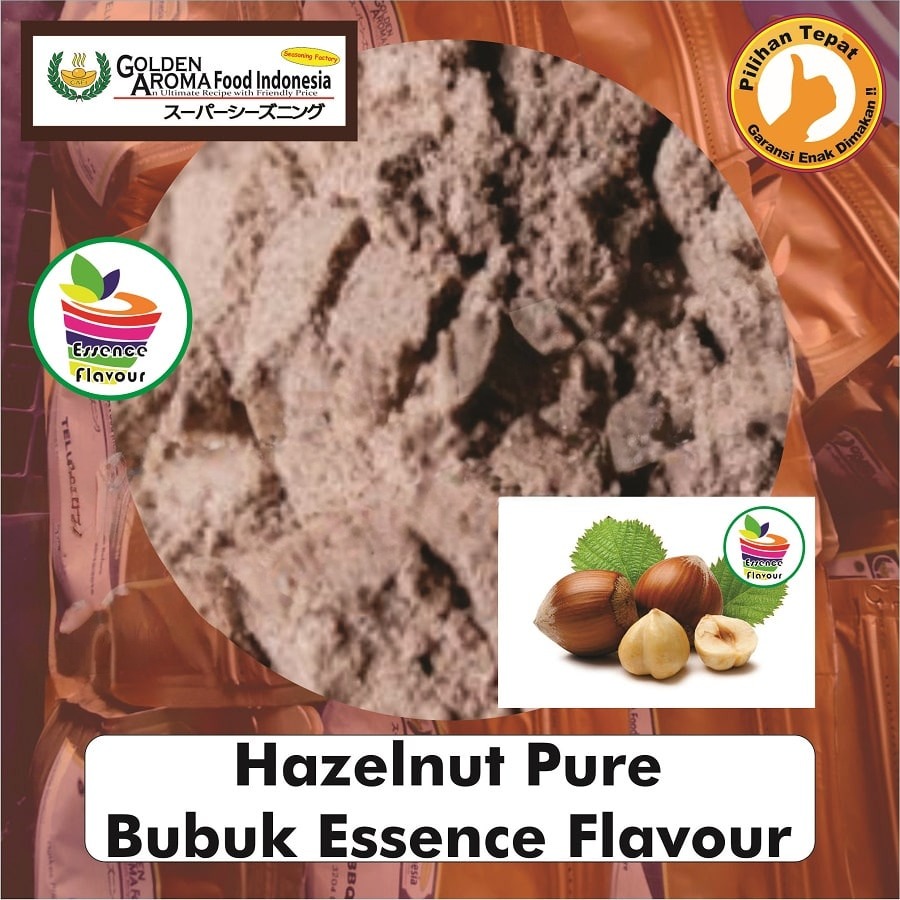 Bubuk Pure Hazelnut Murni Essence Powder Kacang Flavour Masak Serbaguna Instan
