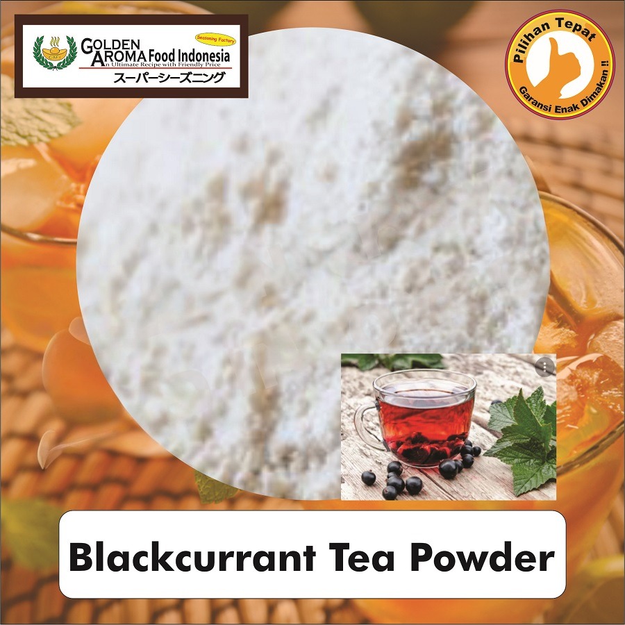 Bubuk Minuman Blackcurrant Tea Powder Drink Serbuk Instan Teh black currant Sebaguna Halal