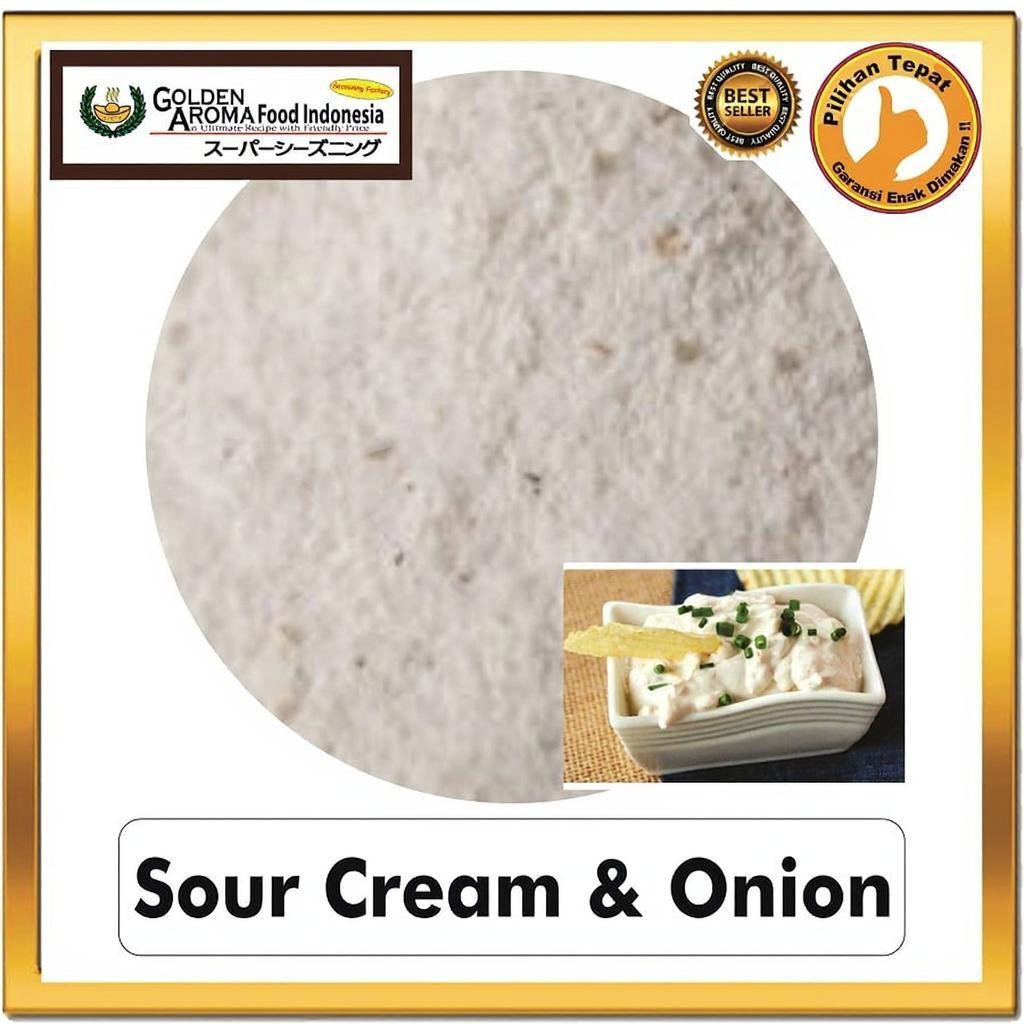Bubuk Tabur Sour Cream and Onion Seasoning Powder Bumbu Instan Sebaguna Halal