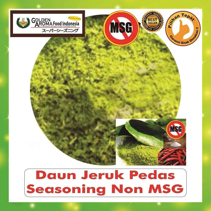 Bubuk Tabur Daun Jeruk Pedas Seasoning Powder Bumbu Serbaguna Halal