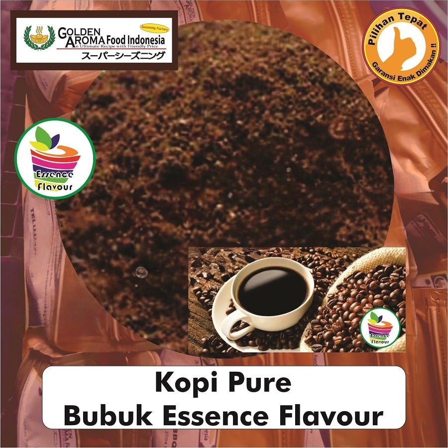 Bubuk Pure Kopi Murni Essence Powder Coffee Flavour Masak Serbaguna Instan