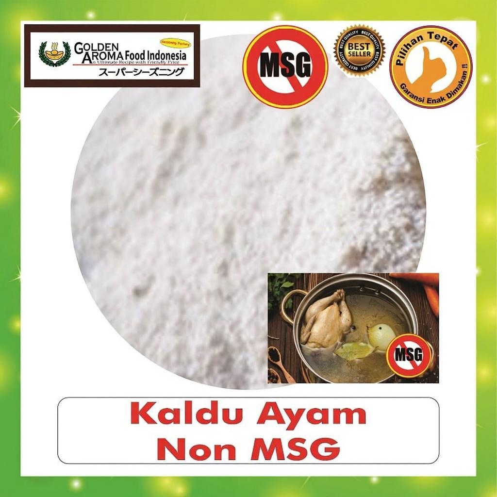 Bubuk Tabur Kaldu Ayam Seasoning Powder Bumbu Instan Sebaguna Halal