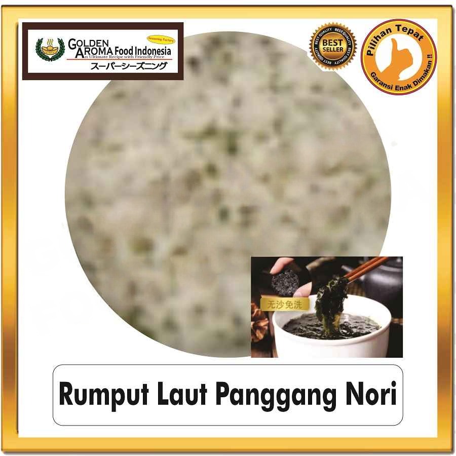 Bubuk Tabur Rumput Laut Panggang Seasoning Powder Nori Seaweed Bumbu Masak Serbaguna Instan Sebaguna Halal