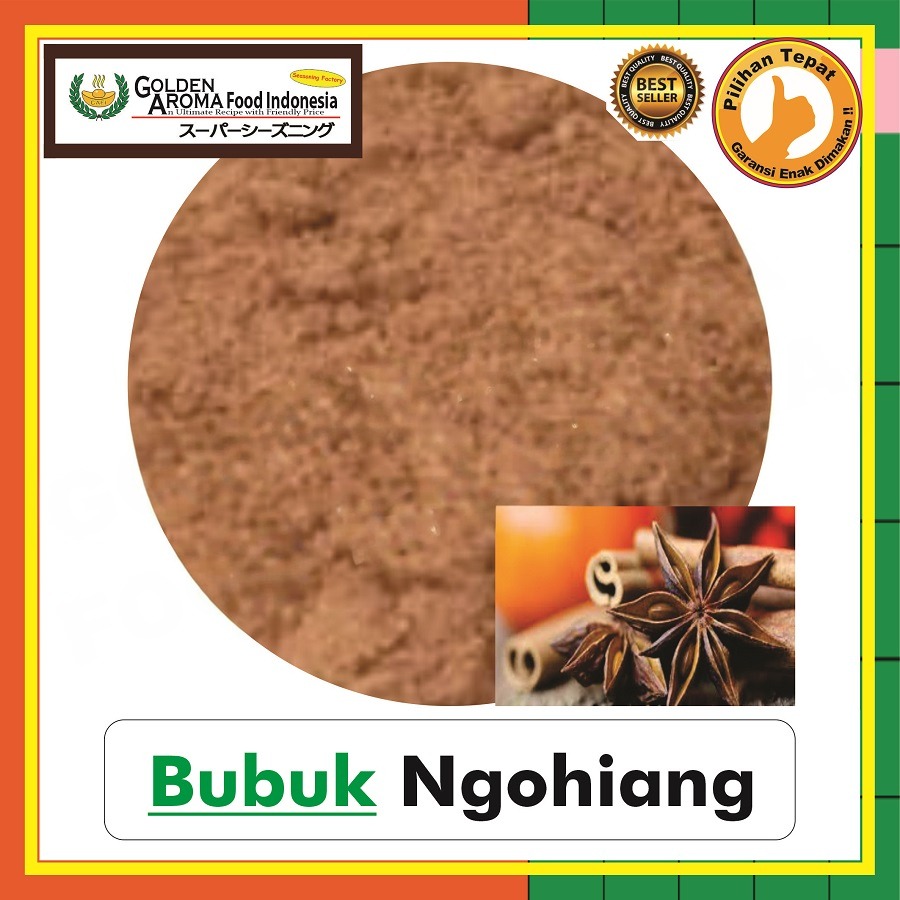 Bubuk Rempah Ngohiong Five Spice Powder Bumbu Masak Serbaguna Instan Sebaguna Halal