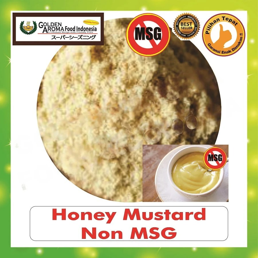 Bubuk Tabur Honey Mustard Seasoning Powder Bumbu Mustar Mentega Serbaguna Halal
