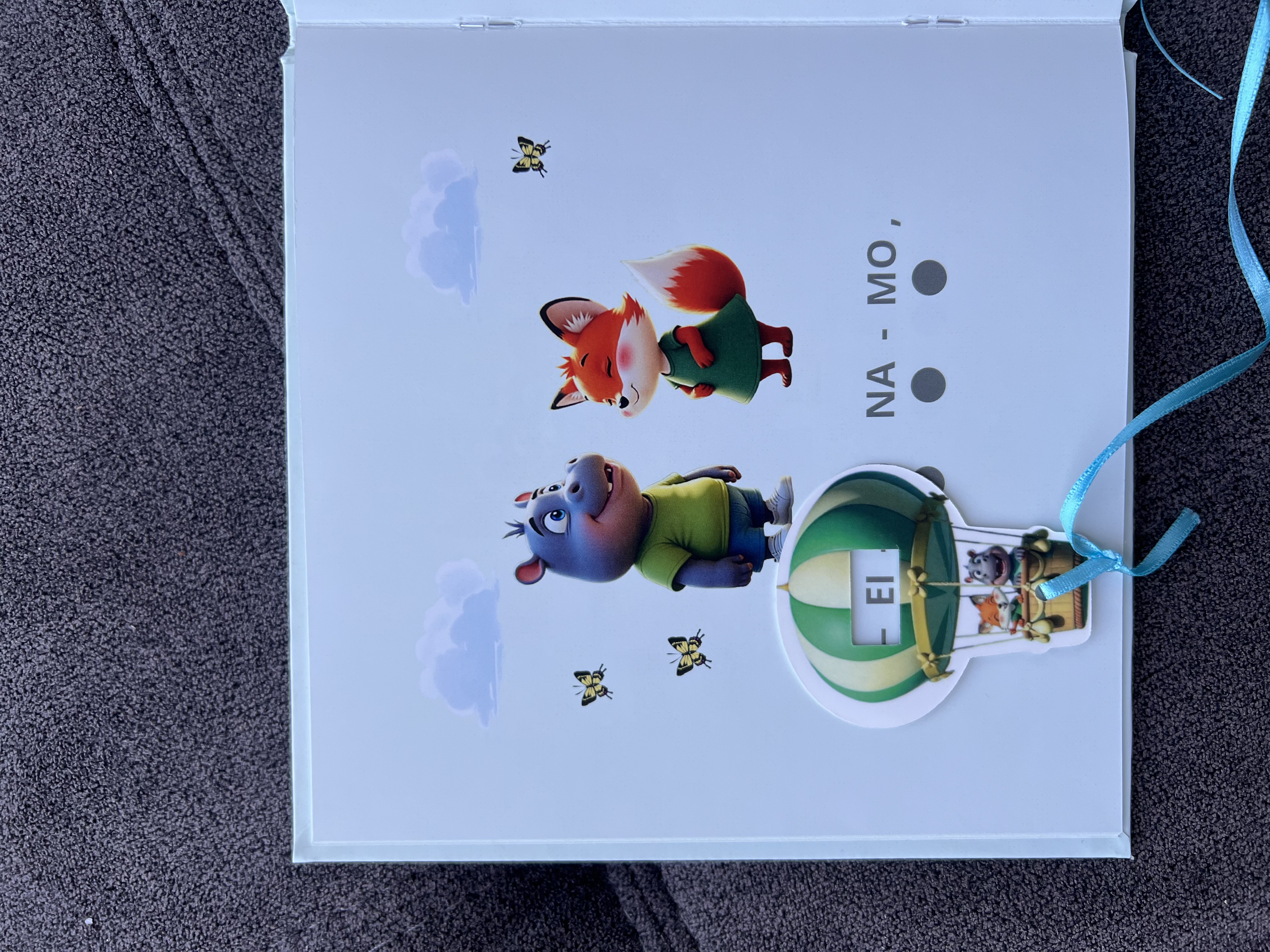 Skiemenuota knyga "Popó ir Luna"