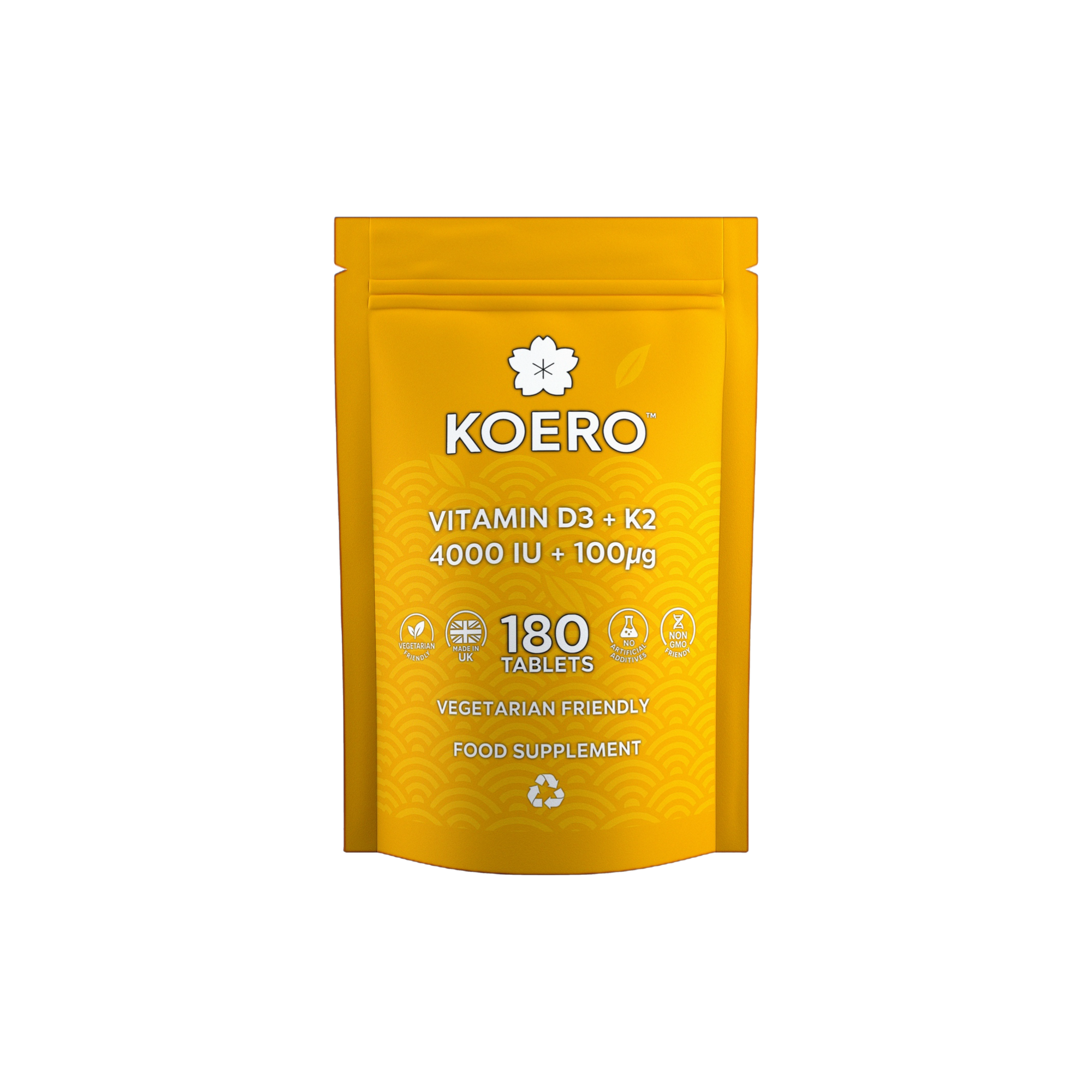 KOERO Vitamin D3 + K2 Micro Tablets