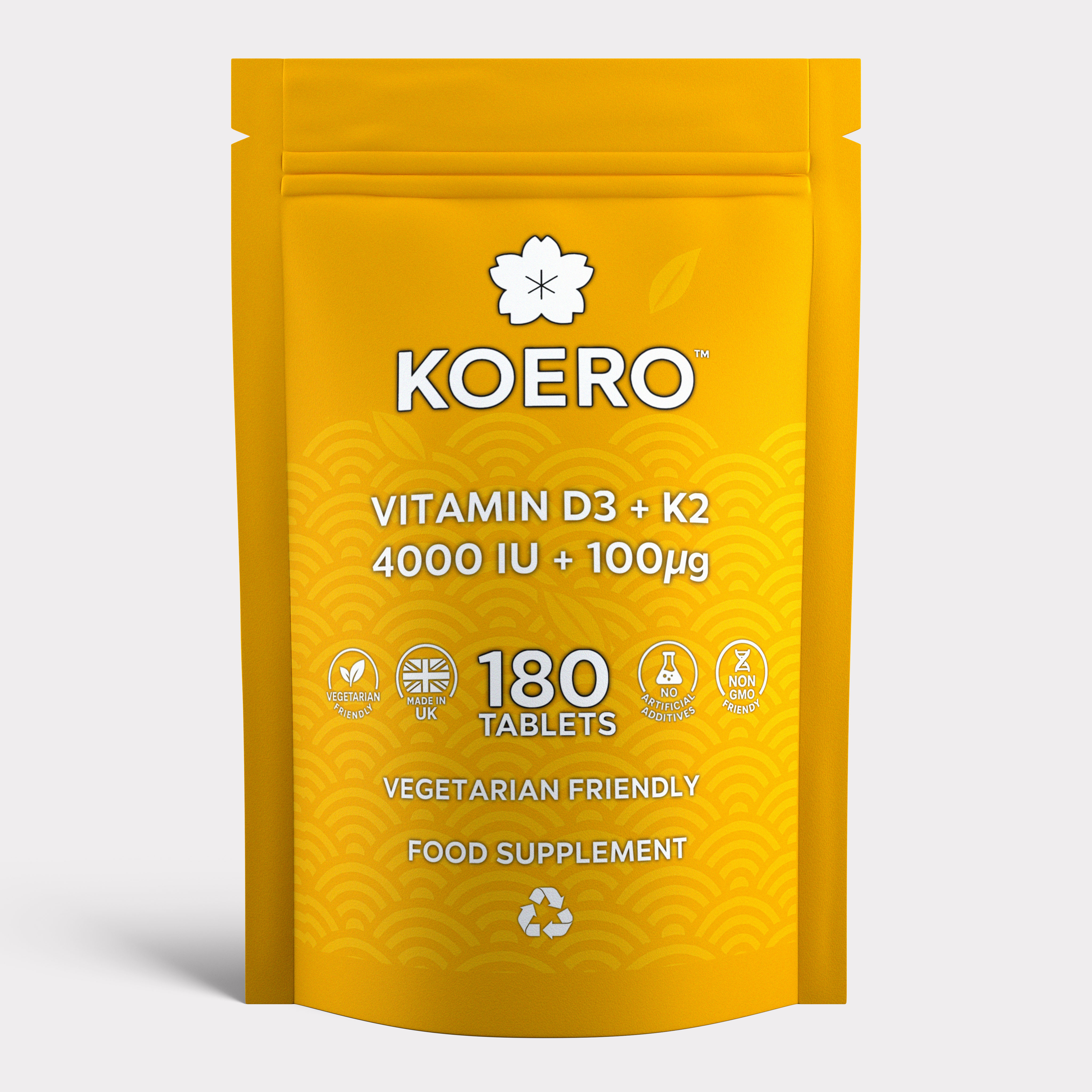 KOERO Vitamin D3 + K2 Micro Tablets