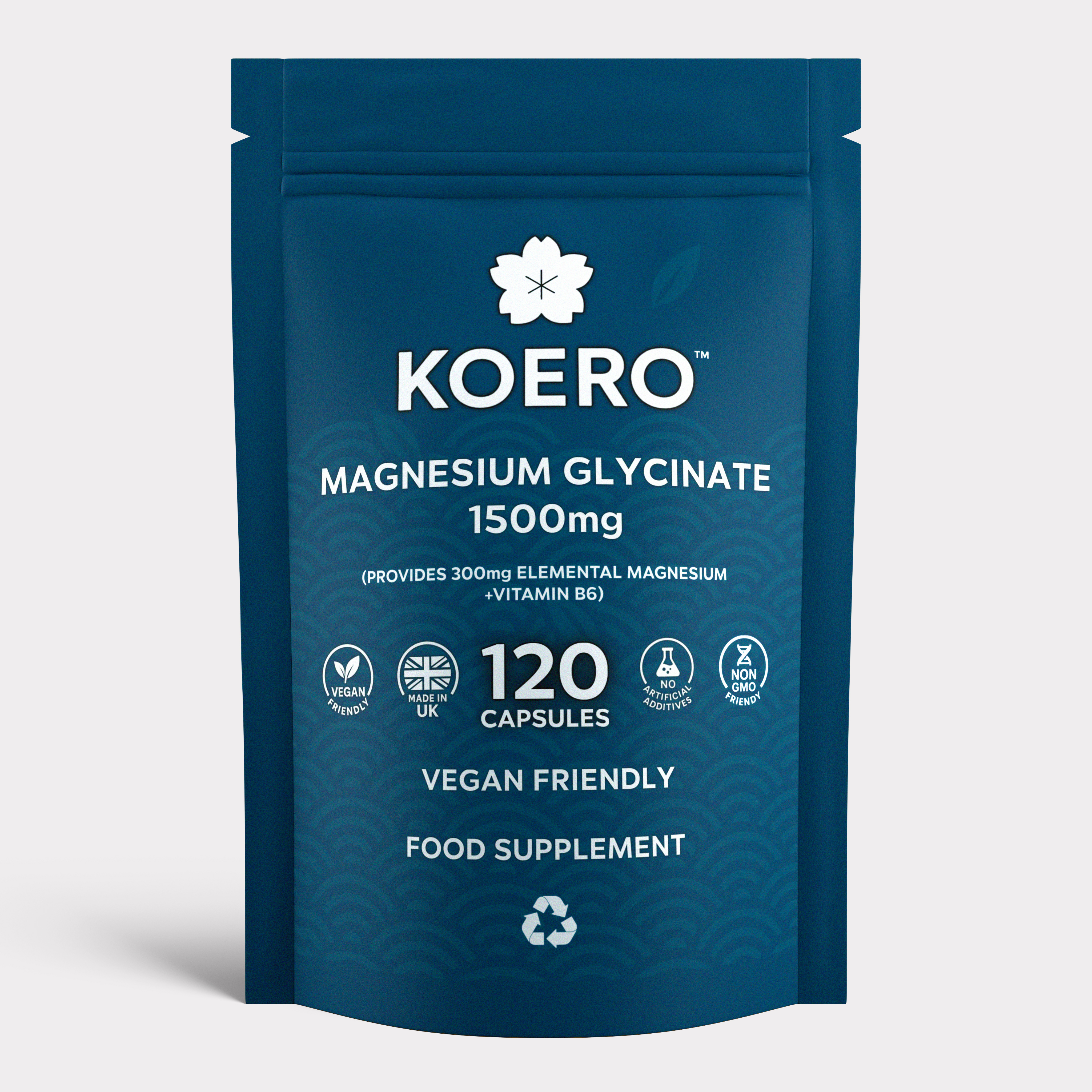 KOERO Magnesium Glycinate 1500mg