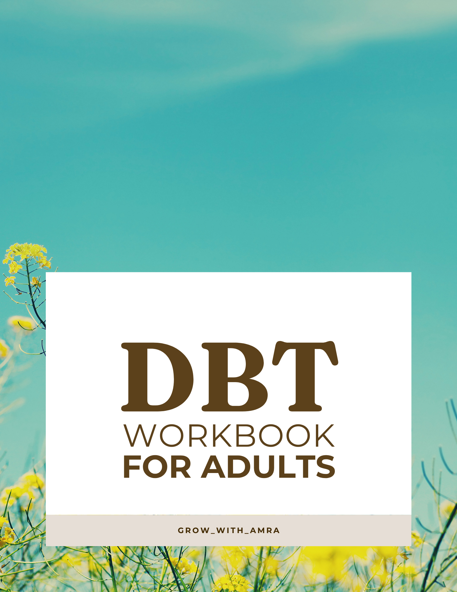 DBT Workbook for Adults