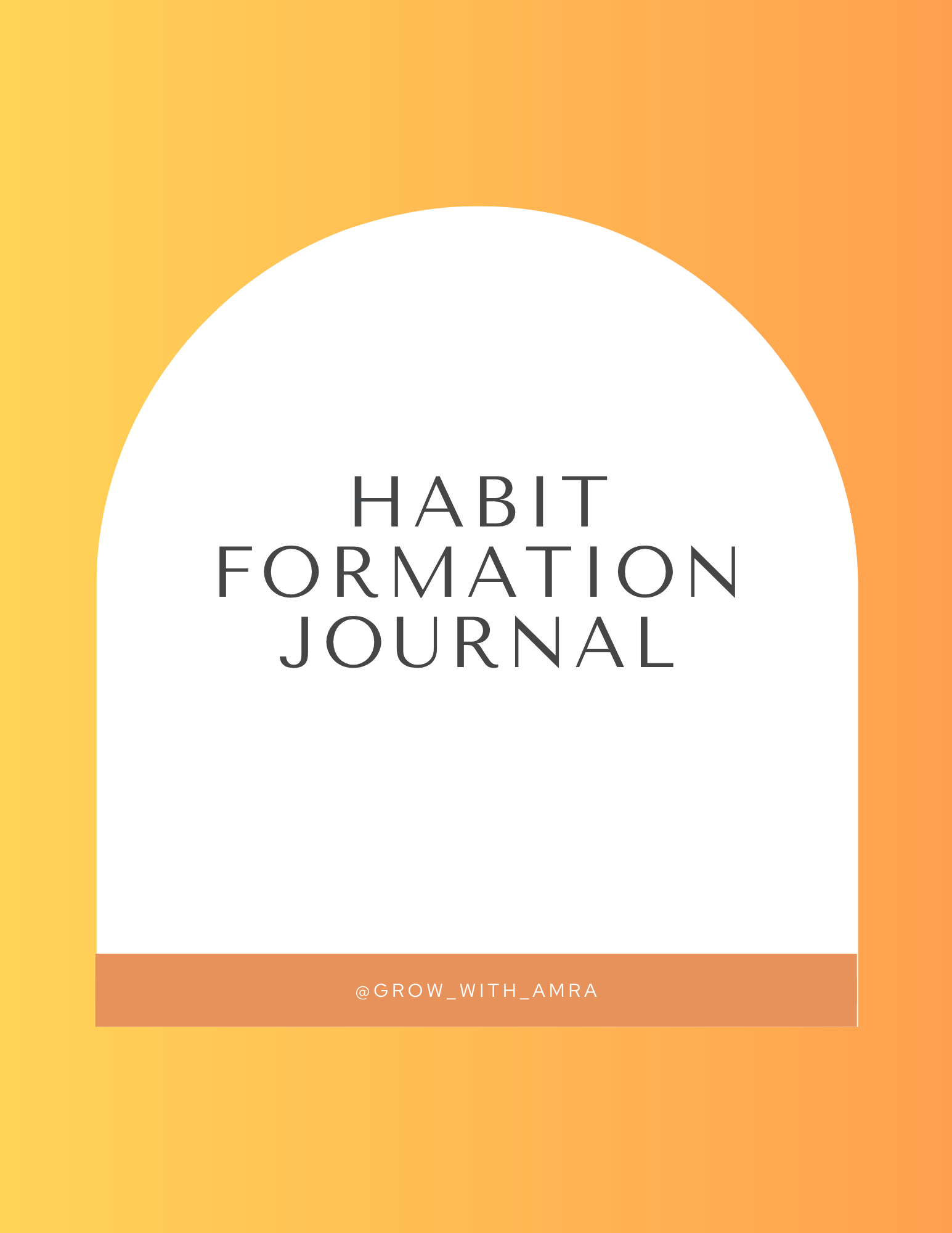 Habit Formation Journal